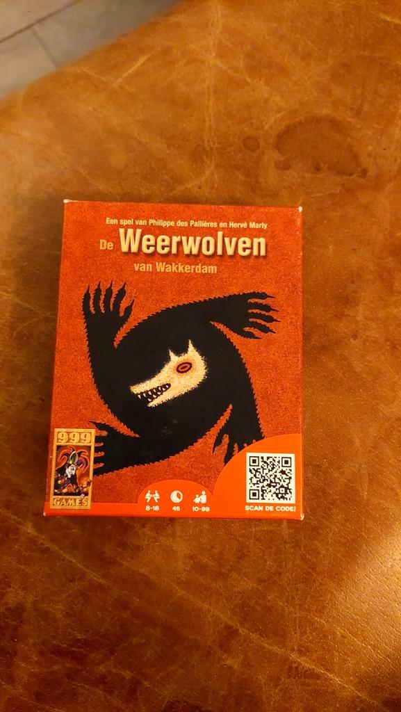 Weerwolven van Wakkerdam - Gezelschapsspel, Hobby en Vrije tijd, Gezelschapsspellen | Bordspellen, Zo goed als nieuw, Vijf spelers of meer