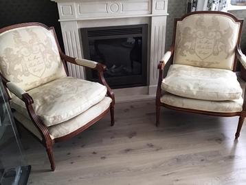Bergere fauteuils €100,00 per stuk beschikbaar voor biedingen
