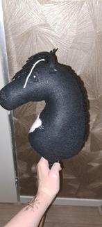 Hobbyhorse Zwart met Hoofdstel, Hobby en Vrije tijd, Ophalen of Verzenden, Zo goed als nieuw