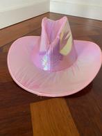 Roze Cowboyhoed Carnaval, Ophalen of Verzenden, Zo goed als nieuw, One size fits all, Hoed