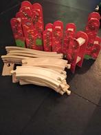 Bigjigs Rail Hoog Niveau Uitbreidingspakket houten treinbaan, Ophalen of Verzenden, Gebruikt, Bouwen