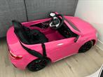Kinder auto, elektrische auto s63 amg, roze, Ophalen, Zo goed als nieuw