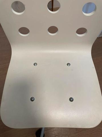 Ikea kinder bureaustoel Jules wit zilver beschikbaar voor biedingen