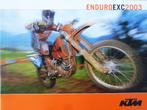 Folder KTM Enduro EXC 2003, Motoren, Ophalen of Verzenden, Overige merken