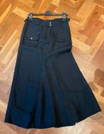 Cambio linnen rok met mooie details maat 38, Maat 38/40 (M), Cambio, Zwart, Ophalen of Verzenden