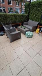 Rotan tuinset, Tuin en Terras, Ophalen, Gebruikt, Stoel