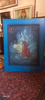 Vintage schilderij jaren 70, Ophalen