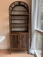 Vintage rotan kast - perfect voor planten!, Huis en Inrichting, Ophalen, Gebruikt, 50 tot 100 cm, 150 tot 200 cm