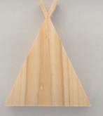 Nieuw: houten decoratie tipi, Ophalen of Verzenden, Nieuw, Wanddecoratie