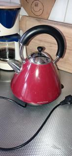 Retro waterkoker Morphy Richards. Kleur rood!, Witgoed en Apparatuur, 1 tot 2 liter, Ophalen of Verzenden, Gebruikt
