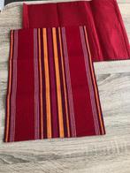 Placemats,2 stuks nieuw ,2 zijdig te gebruiken ,rood katoen., Ophalen of Verzenden, Nieuw, Rood, Placemat