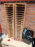 Handgemaakt A4 kastjes hout 1,5m hoog, Ophalen