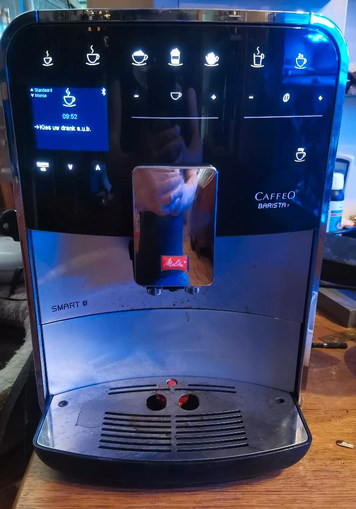 Melitta CaffeO Barista t, Witgoed en Apparatuur, Koffiezetapparaten, Gebruikt, Gemalen koffie, Koffiemachine, 10 kopjes of meer