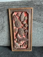 Antiek Chinees houtsnijwerk 19 Eeuws, Antiek en Kunst, Ophalen of Verzenden