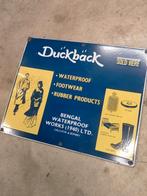 Vintage Duckback Emaille Reclamebord, Ophalen of Verzenden