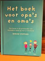 Het boek voor opa's en oma's - Miriam Stoppard, Boeken, Zwangerschap en Opvoeding, Ophalen of Verzenden, Gelezen, Zwangerschap en Bevalling
