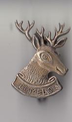 Ermelo Hert broche, Verzamelen, Speldjes, Pins en Buttons, Gebruikt, Niet vindbaar, Niet vindbaar, Speldje of Pin