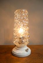 Space Age Bubbleglass Tafellamp - Hawill/Tynell Stijl, Antiek en Kunst, Ophalen of Verzenden