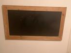 Groot Krijtbord met Steigerhouten Omlijsting, Huis en Inrichting, Ophalen, Gebruikt, Krijtbord