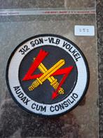 312 Squadron VLB Volkel Patch, Verzamelen, Ophalen of Verzenden, Nieuw, Patch, Badge of Embleem