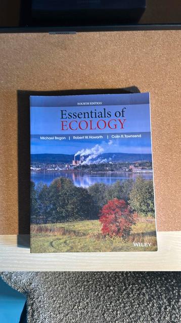 Essentials of ecology beschikbaar voor biedingen