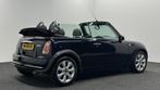 Mini Cabrio 1.6 Cooper Chili AIRCO CRUISE LM LEDER/STOF., Auto's, Mini, Gebruikt, Zwart, 4 cilinders, 4 stoelen