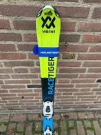 Volkl Racetiger Ski's 130cm - Gewaxt & Geslepen, Sport en Fitness, Skiën en Langlaufen, Overige merken, Gebruikt, 100 tot 140 cm