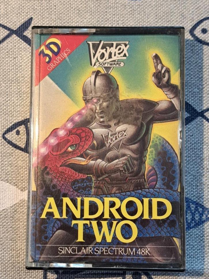 ZX Spectrum cassette 'ANDROID TWO' – getest & werkend, Computers en Software, Vintage Computers, Ophalen of Verzenden
