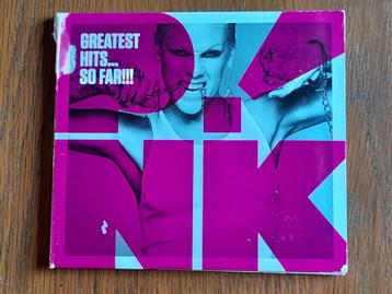 Pink greatest hits .. so far cd beschikbaar voor biedingen