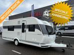 Hobby Excellent 540 WFU Badkamer frans bed douche, Caravans en Kamperen, Schokbreker, Rondzit, Hobby, Bedrijf