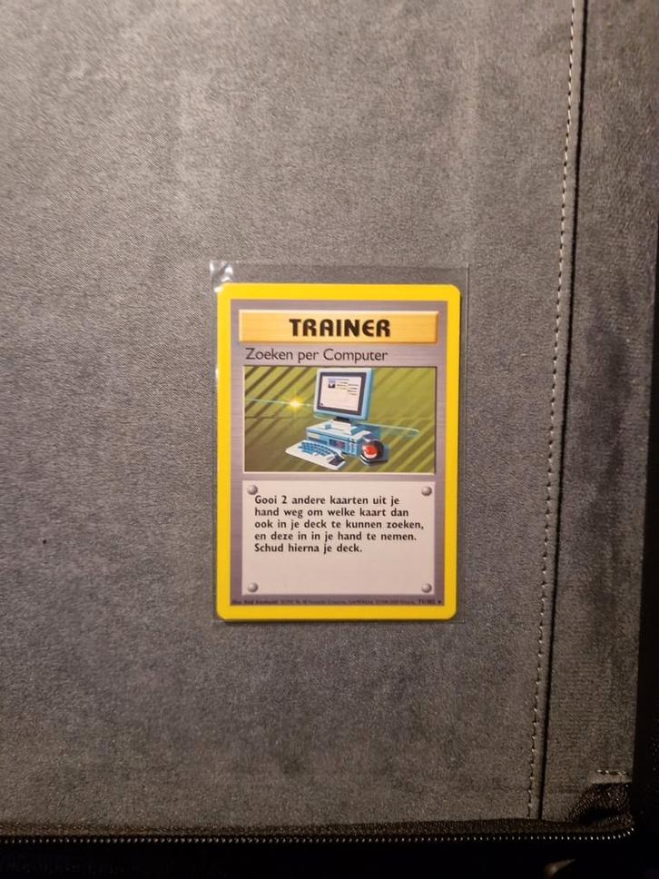 Zoeken per Computer 71/102 Base Set 1999 Wotc, Hobby en Vrije tijd, Verzamelkaartspellen | Pokémon, Ophalen of Verzenden