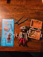 Playmobil 4767 Piraat met schatkist, Kinderen en Baby's, Speelgoed | Playmobil, Ophalen of Verzenden, Zo goed als nieuw