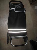 Boodschappentrolley met Wielen met diepvriestas Opvouwbaar, Ophalen, Zo goed als nieuw, Zwart, 30 cm of meer