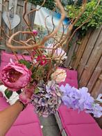 Zijde bloemen, Ophalen
