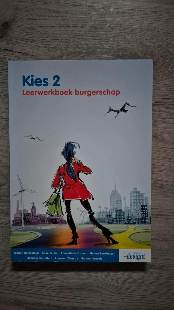 Kies 2 Leerwerkboek burgerschap, Boeken, Schoolboeken, Zo goed als nieuw, Maatschappijleer, VMBO, Ophalen