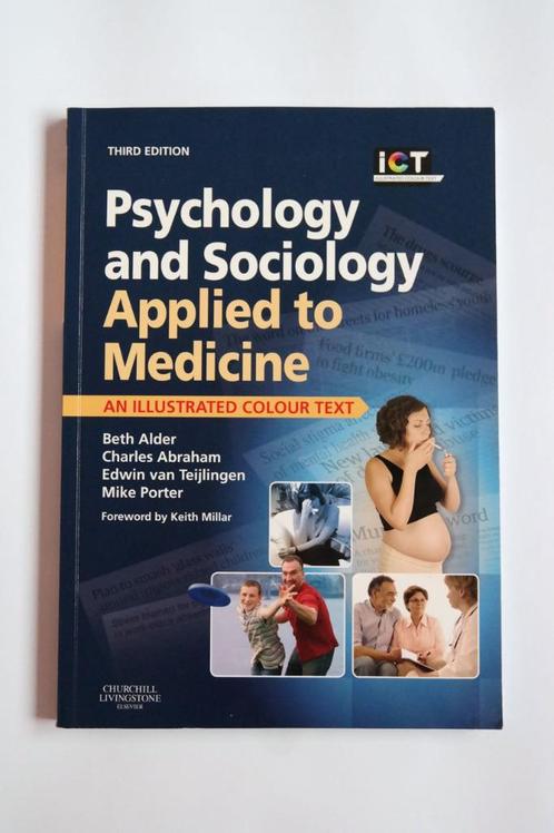 NIEUW: Psychology and sociology applied to medicine, Alder, Boeken, Studieboeken en Cursussen, Nieuw, WO, Ophalen of Verzenden