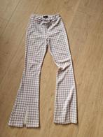 flair broek Colourful Rebel -  kleur lila/crème -  maat XS, Kleding | Dames, Broeken en Pantalons, Overige kleuren, Colourful Rebel