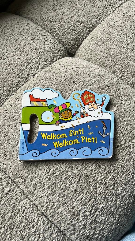 Welkom, Sint! Welkom, Piet! | Sinterklaas peuterboekje, Ophalen of Verzenden, Zo goed als nieuw