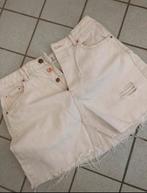 Spijkerrokje met gouden knopen bershka, Kleding | Dames, Rokken, Ophalen of Verzenden, Zo goed als nieuw, Maat 38/40 (M), Wit