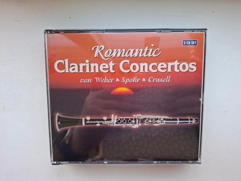 2-Cd set Romantic Clarinet Concertos, Cd's en Dvd's, Cd's | Klassiek, Gebruikt, Ophalen of Verzenden