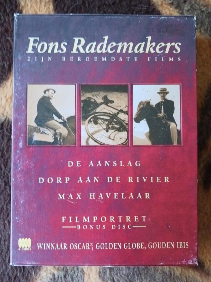 Fons Rademakers - Zijn Beroemdste Films - Boxset, Cd's en Dvd's, Dvd's | Tv en Series, Zo goed als nieuw, Boxset, Vanaf 12 jaar