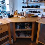 Ikea Varde hoekelement massief hout, Huis en Inrichting, Ophalen, 50 tot 100 cm, Zo goed als nieuw, Minder dan 100 cm