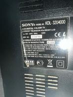 Sony tv kdl 32u4000 met voet, maar zonder afstandsbediening., Gebruikt, Sony, 80 tot 100 cm, Ophalen