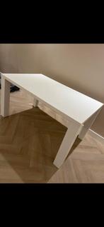 Eettafel hoogglans verlengbaar, Ophalen