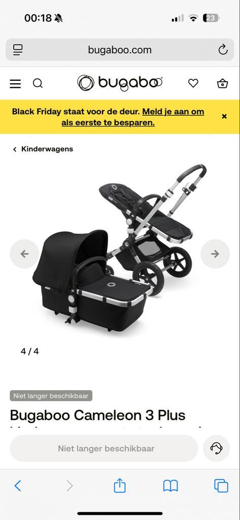 Bugaboo Cameleon 3 - Compleet!, Kinderen en Baby's, Kinderwagens en Combinaties, Gebruikt, Combiwagen, Bugaboo, Met reiswieg, Ophalen