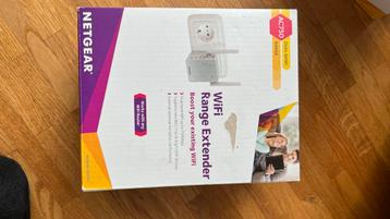 Netgear AC750 WiFi Extender - Bereik Vergroten! beschikbaar voor biedingen
