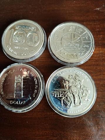 4 Canada dollars zilver beschikbaar voor biedingen