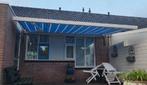 Elektrische terrasscherm HZ-T2400, breedtexuitva4400x3000mm, Tuin en Terras, Zonneschermen, Ophalen, Gebruikt, Elektrisch, 250 cm tot 450 cm