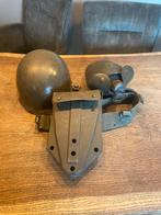 Militaria Set: Helm, Waterfles, Schepzak, Verzamelen, Militaria | Algemeen, Ophalen of Verzenden, Landmacht, Nederland, Helm of Baret