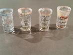 4 shot glasses Born to Shop, Huis en Inrichting, Keuken | Servies, Glas, Glas of Glazen, Ophalen of Verzenden, Zo goed als nieuw